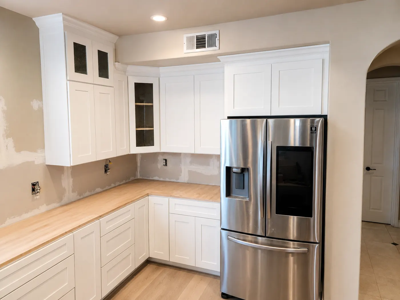 Kitchen Wall Repair — Drywall repair in San Jose by Raftermark