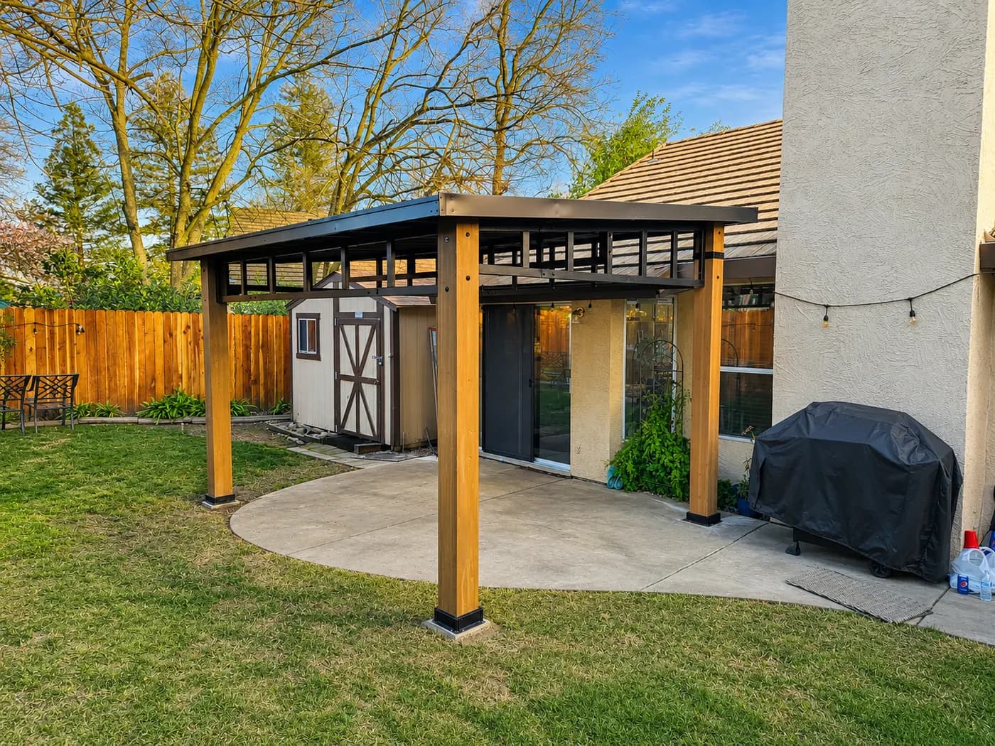 Patio Cover assembling — Furniture assembly in San Jose by Raftermark