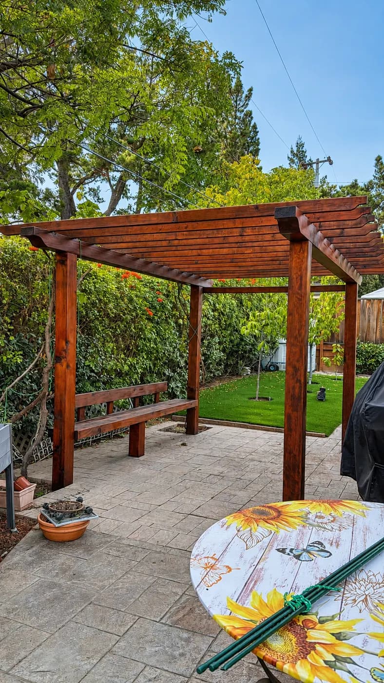 Pergola Painting — Painting in San Jose by Raftermark